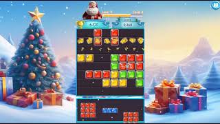 Watch The Best Christmas Puzzle Gameplay! Block Puzzle Frozen Jewel 🎅🧱 screenshot 1