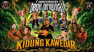 TOPENG IRENG KIDUNG KAWEDAR | 1ST ANNIVERSARY BEGE ORIGINAL | DROJOGAN SIDOMULYO SALAMAN MAGELANG