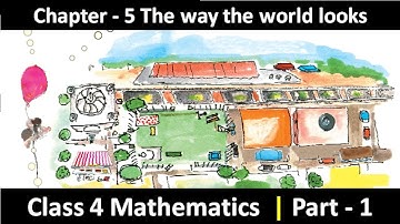 The way the world looks Chapter 5 : Part 1 | Class 4 Maths