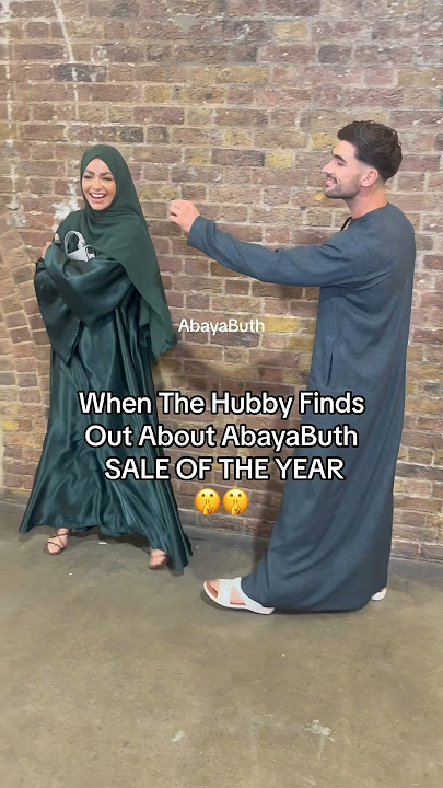 When the hubby finds out about Black Friday Sale at AbayaButh