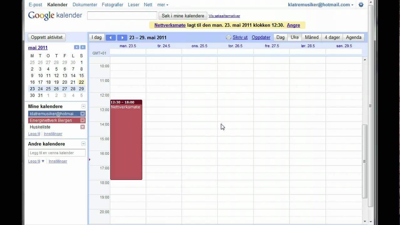 Google Kalender - YouTube