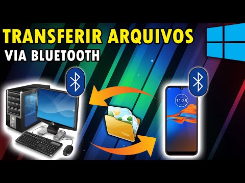 Vídeo: Como Transferir Arquivos Via Bluetooth