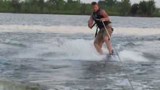 wakeboarding 360 fail