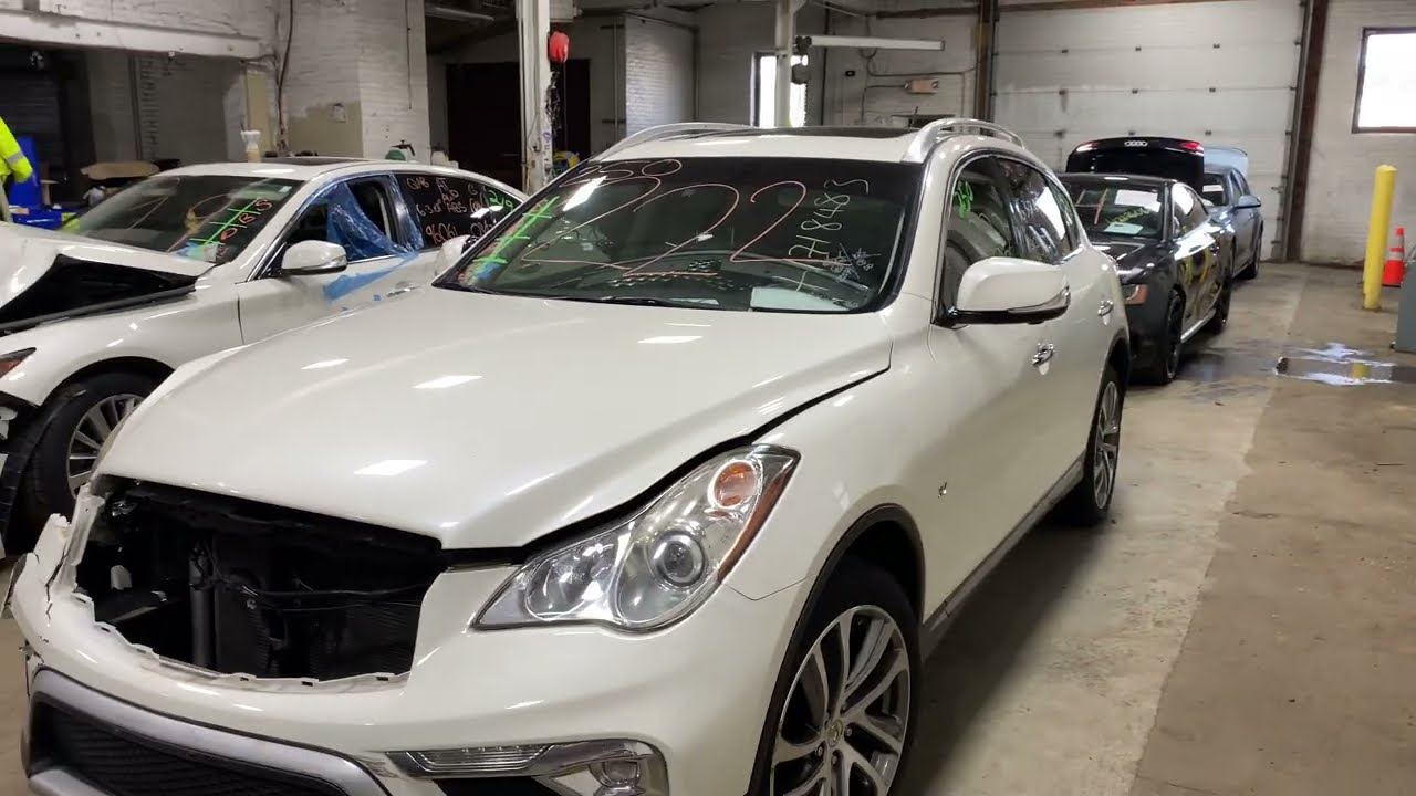 Parting out a 2016 Infiniti QX50 parts car - 250222 - Tom's Foreign Auto Parts