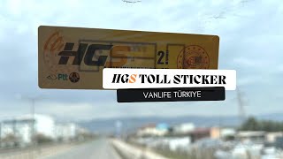 HGS Toll Sticker Turkey // Our Overland Travels in Turkey screenshot 5