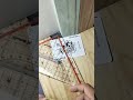 Carpenters skill set the wood joints of angle #carpentry #woodworker #diy #woodcraft #carpenter