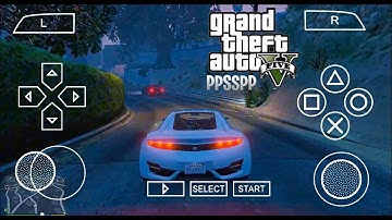GTA 5 PPSSPP ISO For Android | GTA V PSP Mod Offline with HD Graphics & Full Story Mode Gameplay
