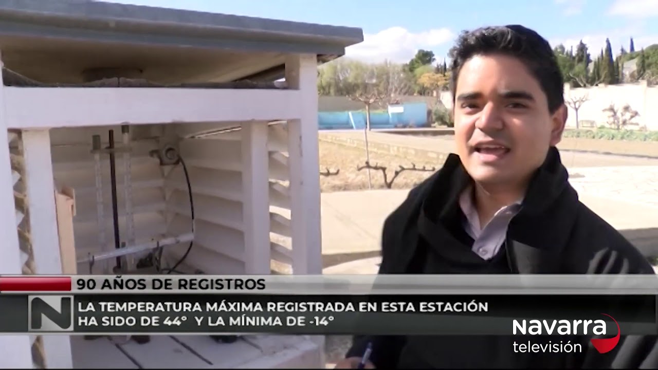 La Estación Metereológica del Noviciado de Monteagudo en Navarra TV.