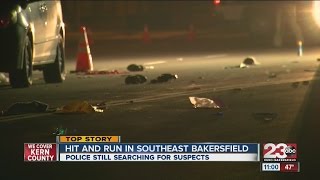 Police search for suspect in deadly hit and run crash