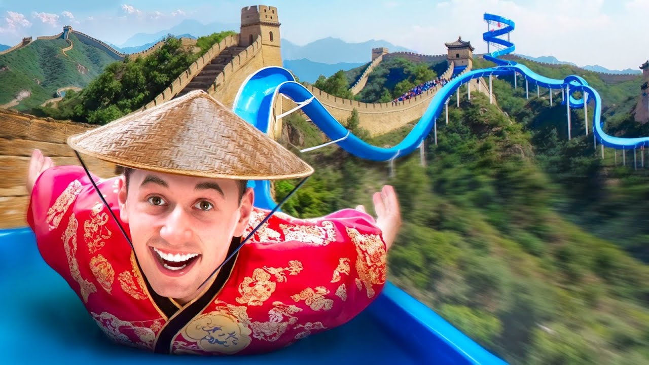 VADO sullo SCIVOLO SEGRETO della MURAGLIA CINESE! 🇨🇳