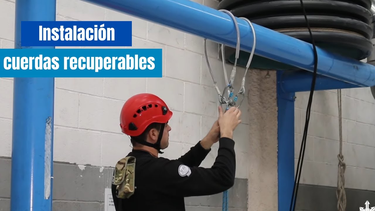 IRATA nivel 2: Instalación cuerdas recuperables