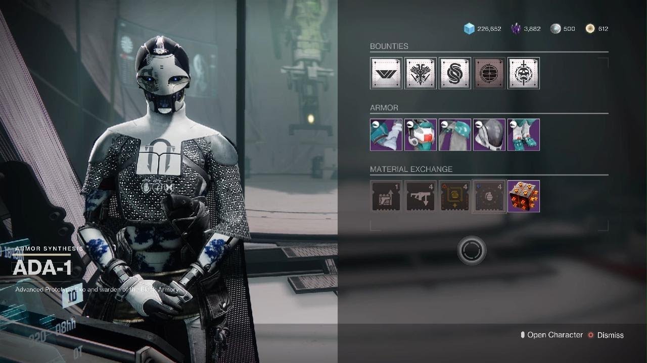 Destiny 2 - Ada-1 Mods 1/13/23 Friday The 13th - YouTube