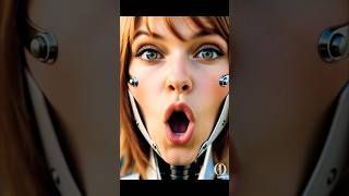 AI これは始まりにすぎない…🤖✨ START TEST: Her First Time Feeling... 🇯🇵💡#shorts #robot #tongue