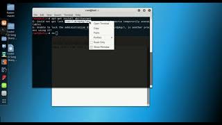 E225 can not install or update package.