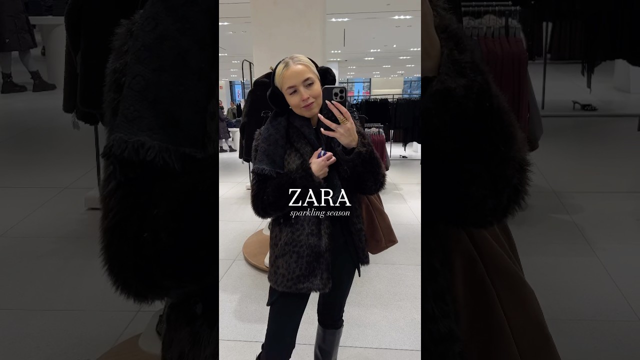 OUTFITS FÜR DIE SPARKLING SEASON VON ZARA  ✨❄️ 