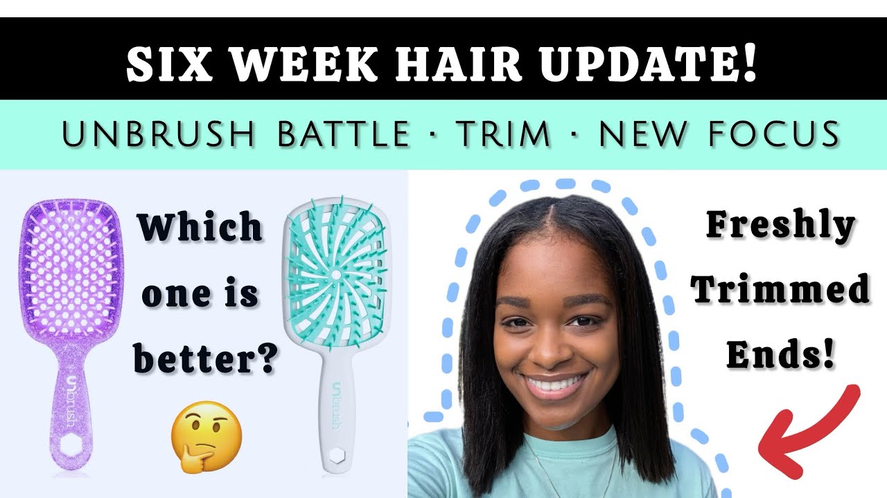 HAIR UPDATE: Unbrush Battle, Trim, & New Focus Areas!