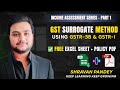 GST Surrogate Program Explained: How to Calculate Income from GSTR-3B & GSTR-1 for Loan Eligibility