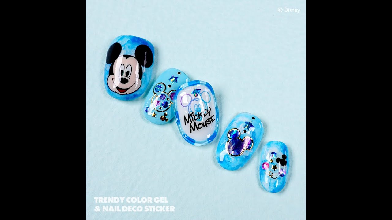 DGEL Disney Nail Deco Sticker 1ea