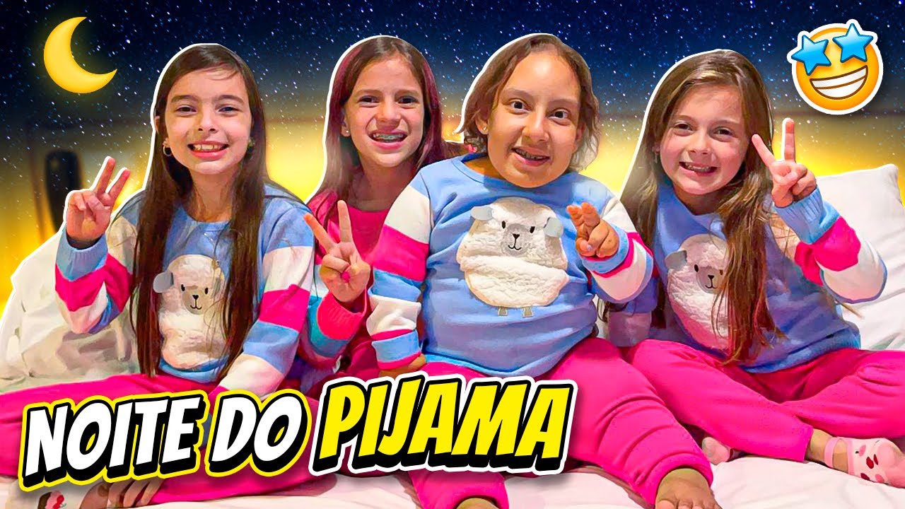 Noite do pijama feat Maria Clara Mc Divertida e Jessica Sousa | Jéssica Godar e Laurinha e Helena