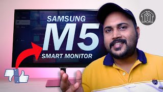 Samsung M5 27" FHD HDR10 VA Smart Monitor / World's First do-it-all Screen | Malayalam Review