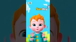 👉 Cute Baby Learns 7 Days of the Week 😍 | Baby Learning Video | Kids Education Shorts #shorts