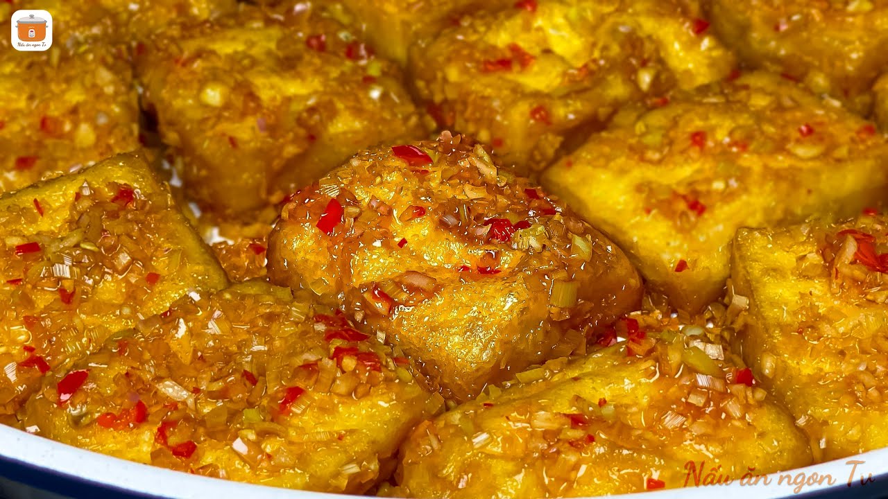 Món ĐẬU HŨ này làm xong phải ăn ngay vì quá ngon !