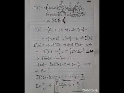 Integral of sin(x)/x