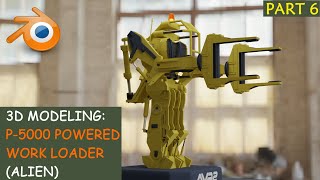 Famous 3D Modeling: P-5000 Powered Work Loader (Alien) - Part 6 of 6 Profile