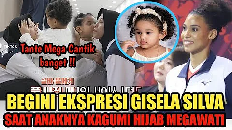 Momen Anak Gisella Silva Kagumi Hijab Yang Digunakan Megawati Hangestri Di Korea Selatan