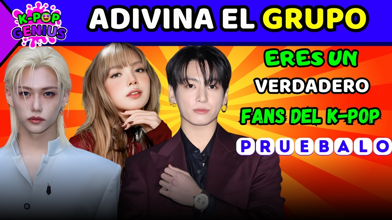 GRUPOS K-POP ❤️​💜​💙​​ ADIVINA EL GRUPO /⚠️❌​🤔LETRAS ALOCADAS I KPOP QUIZ GAME