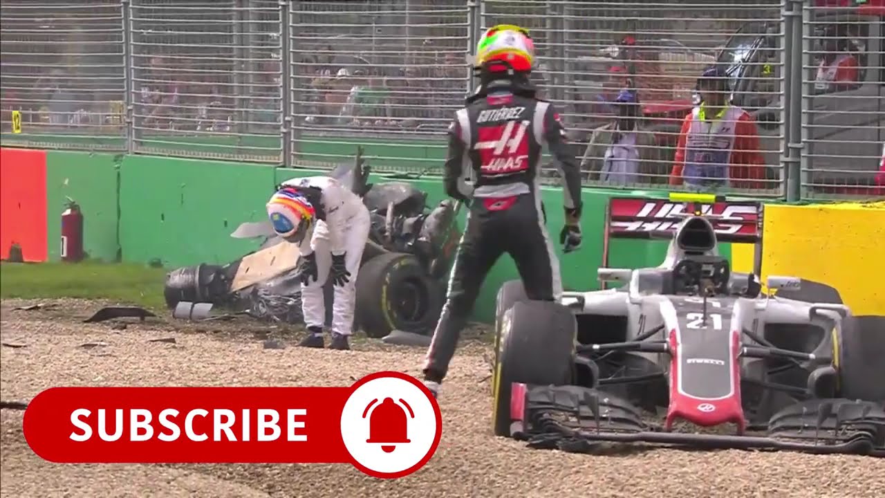 Mix : Sitting position , Accident Impact , Fernando Alonso Accident ..