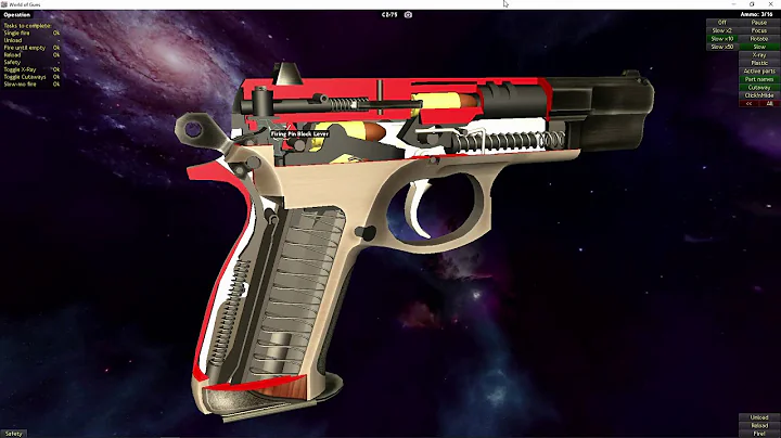 How a CZ 75 Pistol Works | World Of Guns | Operation and Field Strip