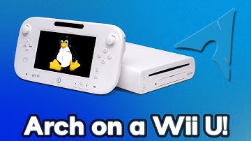 Installing Arch Linux on a Wii U (LIVE)
