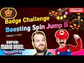 Boosting Spin Jump II Badge Challenge Deep Magma Bog Super Mario Bros Wonder Boosting Spin Jump II Badge Challenge Deep Magma Bog Super Mario Bros Wonder