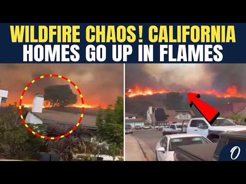 California Wildfire HORROR: Norte Fire TEARS Through San Clemente as Homes Burn and Residents Flee