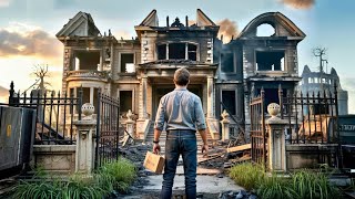 Struggling Dad Laughed At For Inheriting Burned Mansion—Until The $200M Secret Was Uncovered