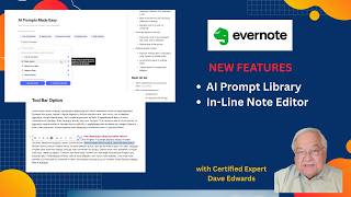 New Evernote AI Prompt Library and Toolbar Tips