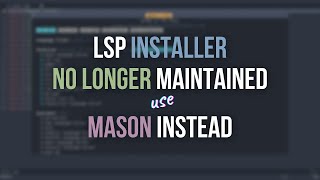 Configure  Mason Nvim - Portable Package Manager For Neovim