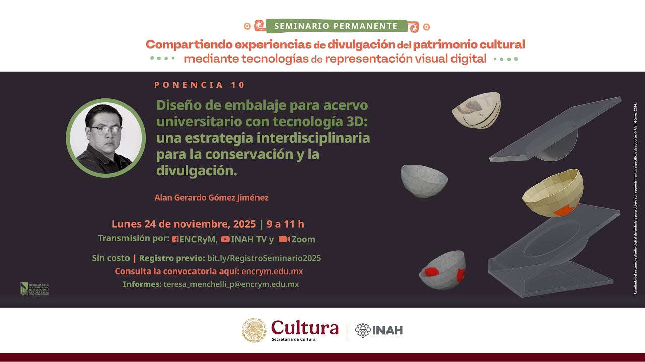 Seminario Permanente "Compartiendo experiencias de divulgación de patrimonio cultural" 2025 (20/11)