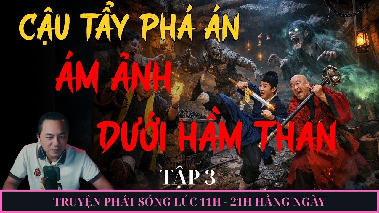 TRUYỆN MA QUÀNG A TŨN 2026 : CẬU TẨY PHÁ ÁN-ÁM ẢNH DƯỚI HẦM THAN TẬP 3 | TRUYỆN MA PHÁP SƯ