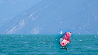 Wing Foil Flow in Lake Garda