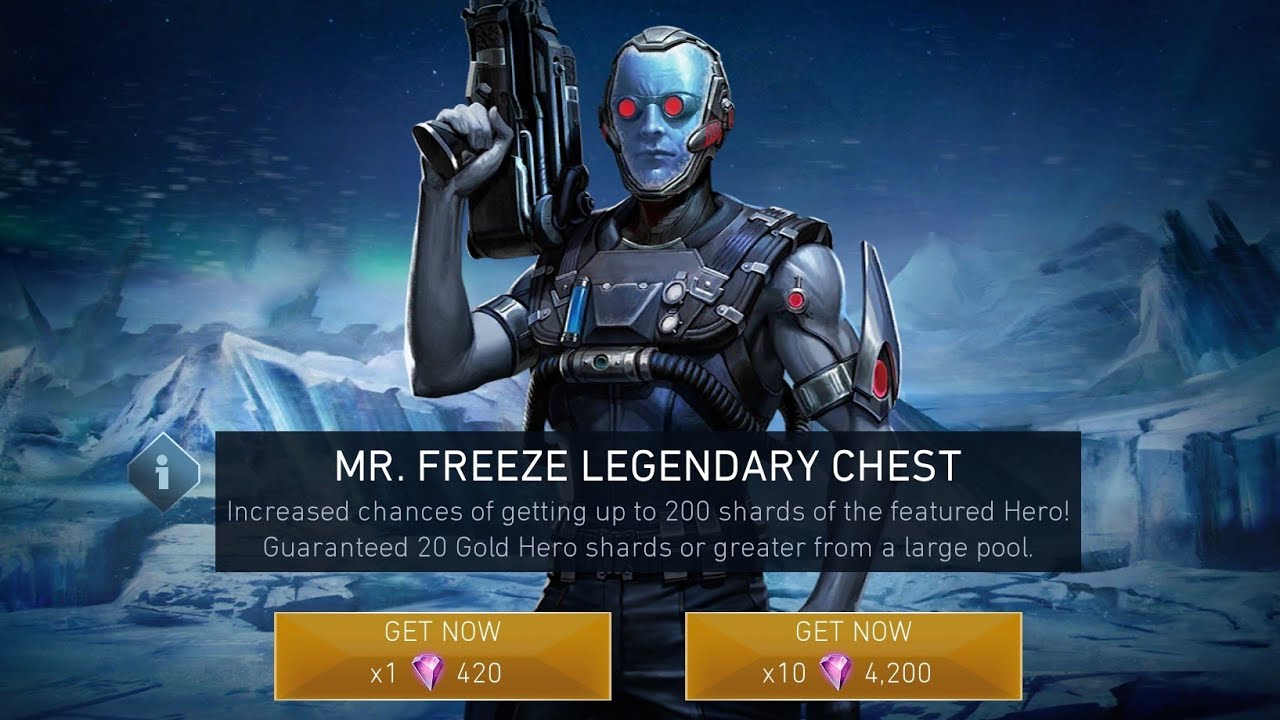 MR. FREEZE LEGENDARY CHEST OPENING - QUICK SHOT 😍