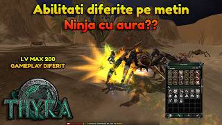 THYRA❌ABILITATI DIFERITE PE METIN?? NINJA AURA??? LV MAX 200 - PVM EASY❌