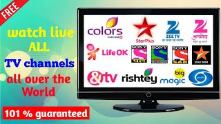 How to watch live tv for free on your Android phone | 2019 | Hindi | by shobhit screenshot 5