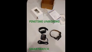 Unboxing the pinetime smart watch from pine64