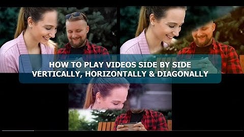 How To Place Two videos Side By Side In Vsdc free video editor