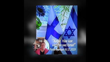 Katso, Hän ken varjelee sua Israel, Pirjon hartaus 16. 12. 2025
