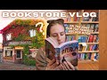 [cozy] bookstore vlog 💗☕️ 📚 spend the day looking for the perfect vintage book &amp; antique shopping