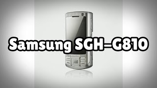 Photos of the Samsung SGH-G810 | Not A Review!