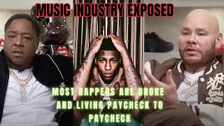 EXPOSED: MOST RAPPERS ARE BROKE AND LIVING PAYCHECK TO PAYCHECK